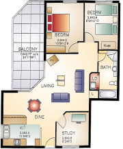Two Bedroom Apartment